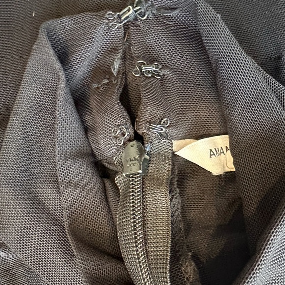 Flaw Amanda Uprichard Black Mini Dress - Picture 6 of 6